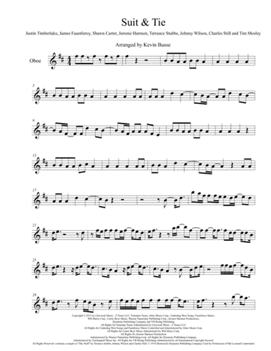 Suit & Tie (arr. Kevin Busse)