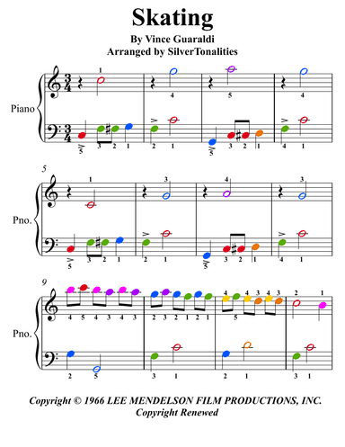 Skating (arr. SilverTonalities)