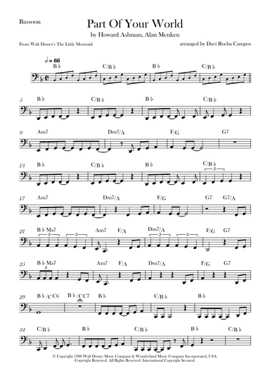 Part Of Your World (arr. Davi Rocha Campos)