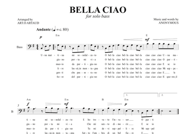 Bella Ciao (arr. Art.o Artaud)