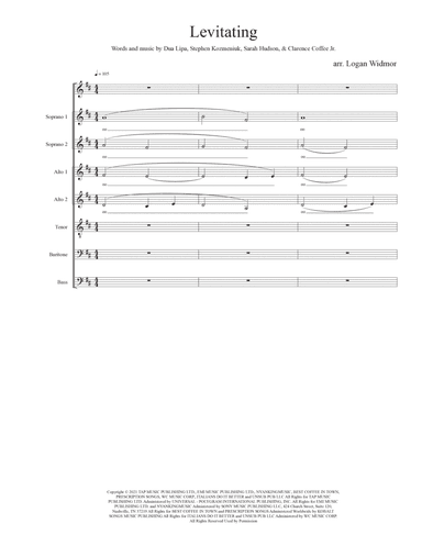 Levitating (arr. Logan Widmor)