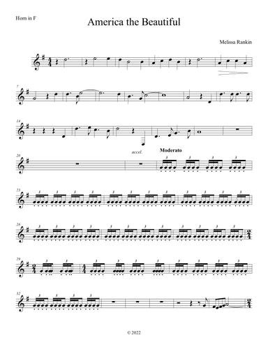 America the Beautiful/Come, Come, ye Saints (arr. Melissa Rankin)