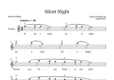 Silent Night (arr. Warren & Debby)