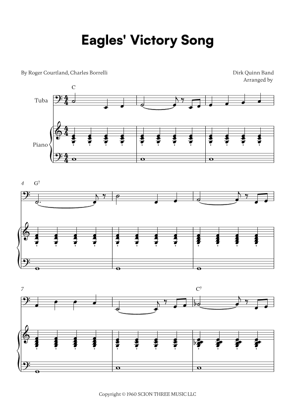 Eagles' Victory Song (arr. Cadenza Editions)