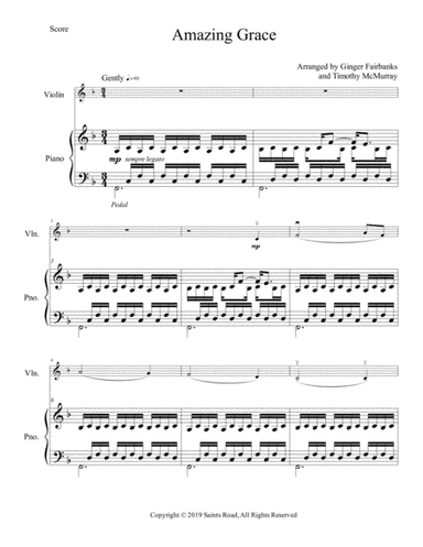 Amazing Grace (arr. Saints Road)