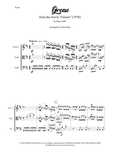 Grease (arr. Ellen Harle)