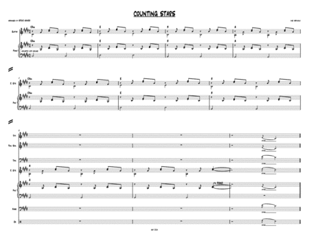 Counting Stars (arr. Steve Hoover)