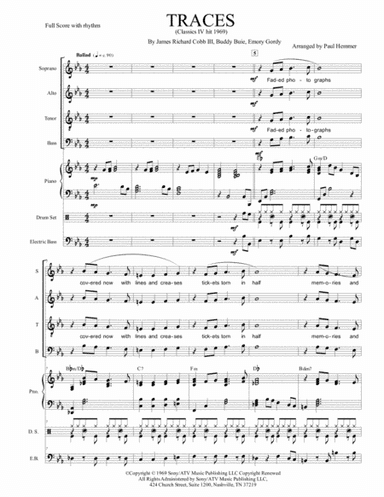 Traces (arr. Paul Hemmer)