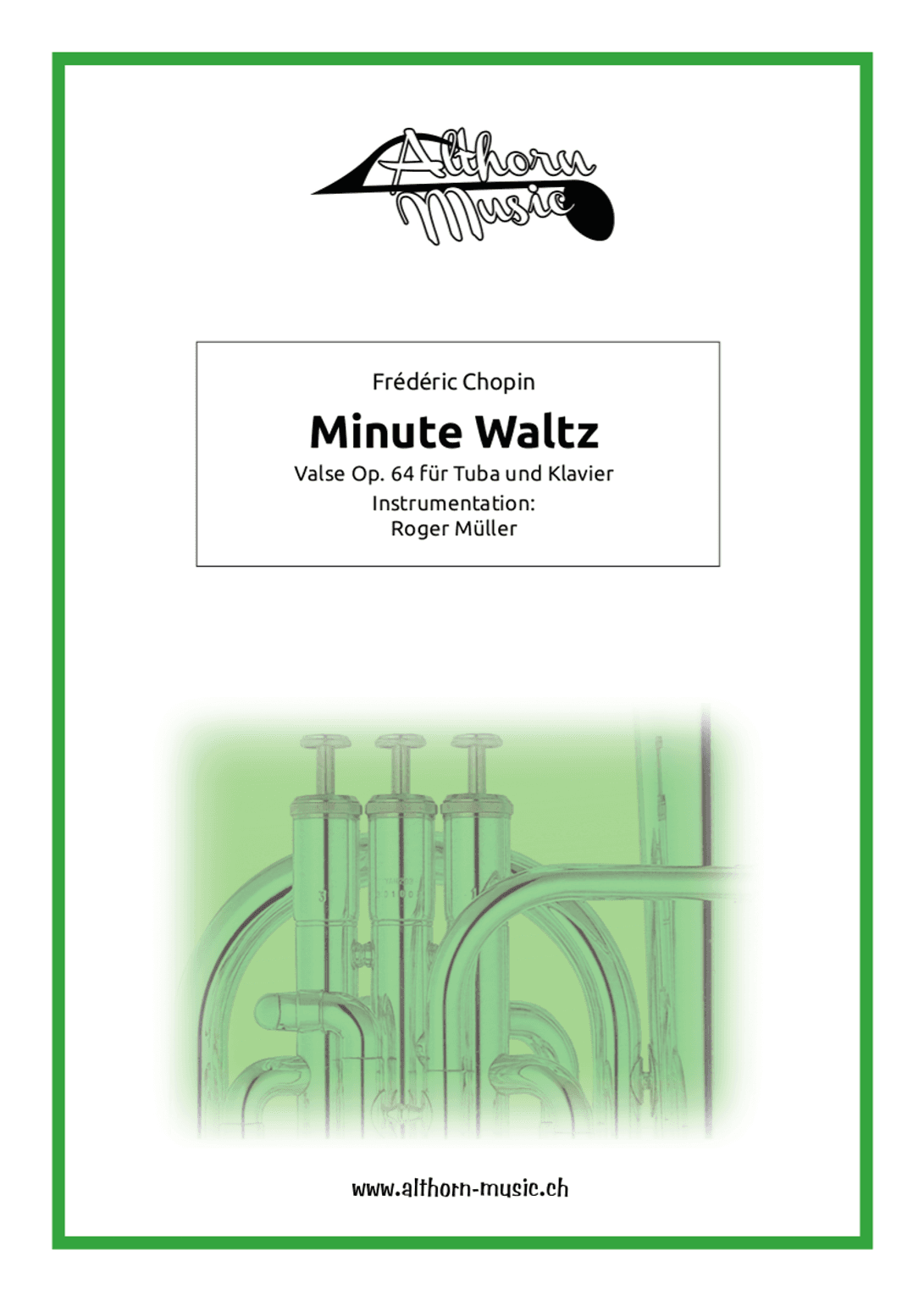 Minute Waltz for Tuba and Piano (arr. Roger Müller)