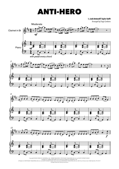Anti-hero (arr. Tiago Cordeiro)