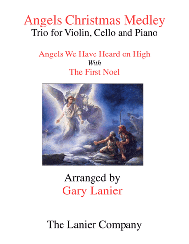 ANGELS CHRISTMAS MEDLEY (Piano Trio for Violin, Cello and Piano) (arr. Gary Lanier)
