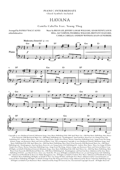 Havana (arr. Danilo "Daca" Alves)