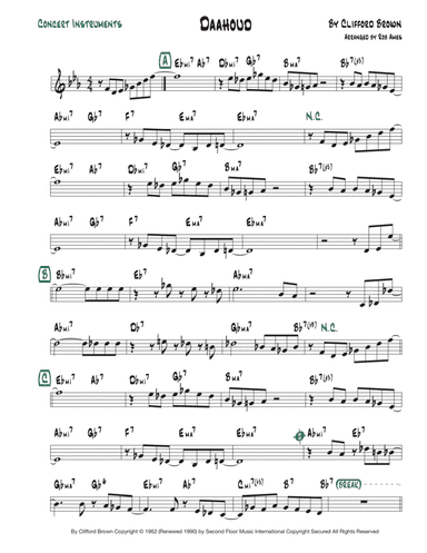 Daahoud (arr. Rob Ames)