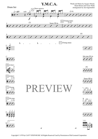Y.M.C.A. (arr. Jan Angermüller)