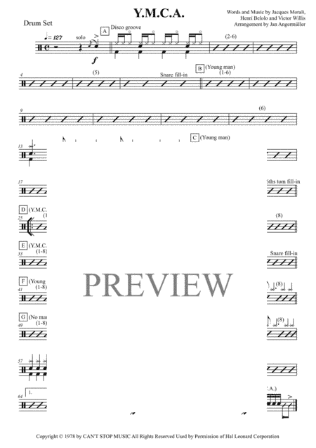 Y.M.C.A. (arr. Jan Angermüller)