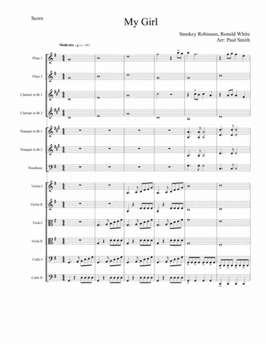 My Girl (arr. Paul Smith)