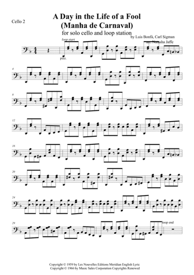 A Day In The Life Of A Fool (manha De Carnaval) (arr. Natasha Jaffe)