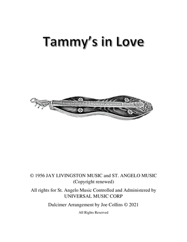 Tammy (arr. Joe Collins)