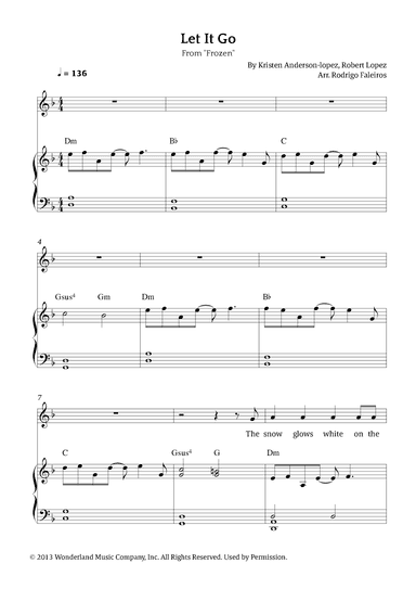 Let It Go (arr. Rodrigo Faleiros)