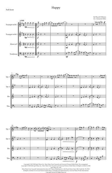 Happy (arr. Fernando Britto)