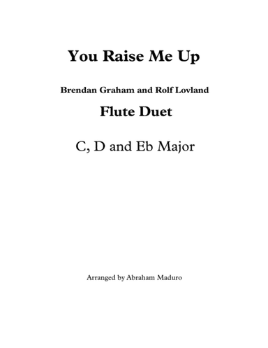 You Raise Me Up (arr. Abraham Maduro)