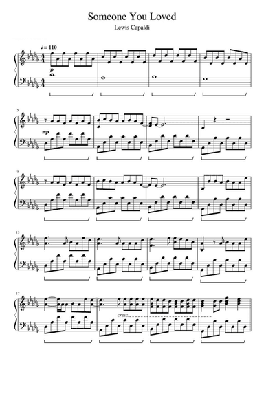 Someone You Loved (arr. Lewis Capaldi)