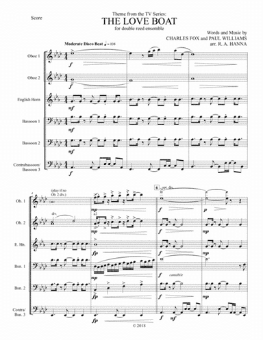 Love Boat Theme (arr. Reed A. Hanna)