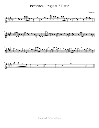 Presence Original 3 Flute