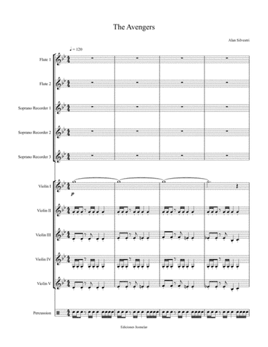 Avenger Theme (arr. Jesús Meléndez)