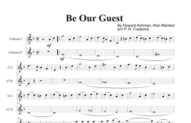 Be Our Guest (arr. P. R. Frederick)