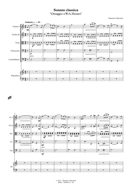 Sonata classica (Andante)