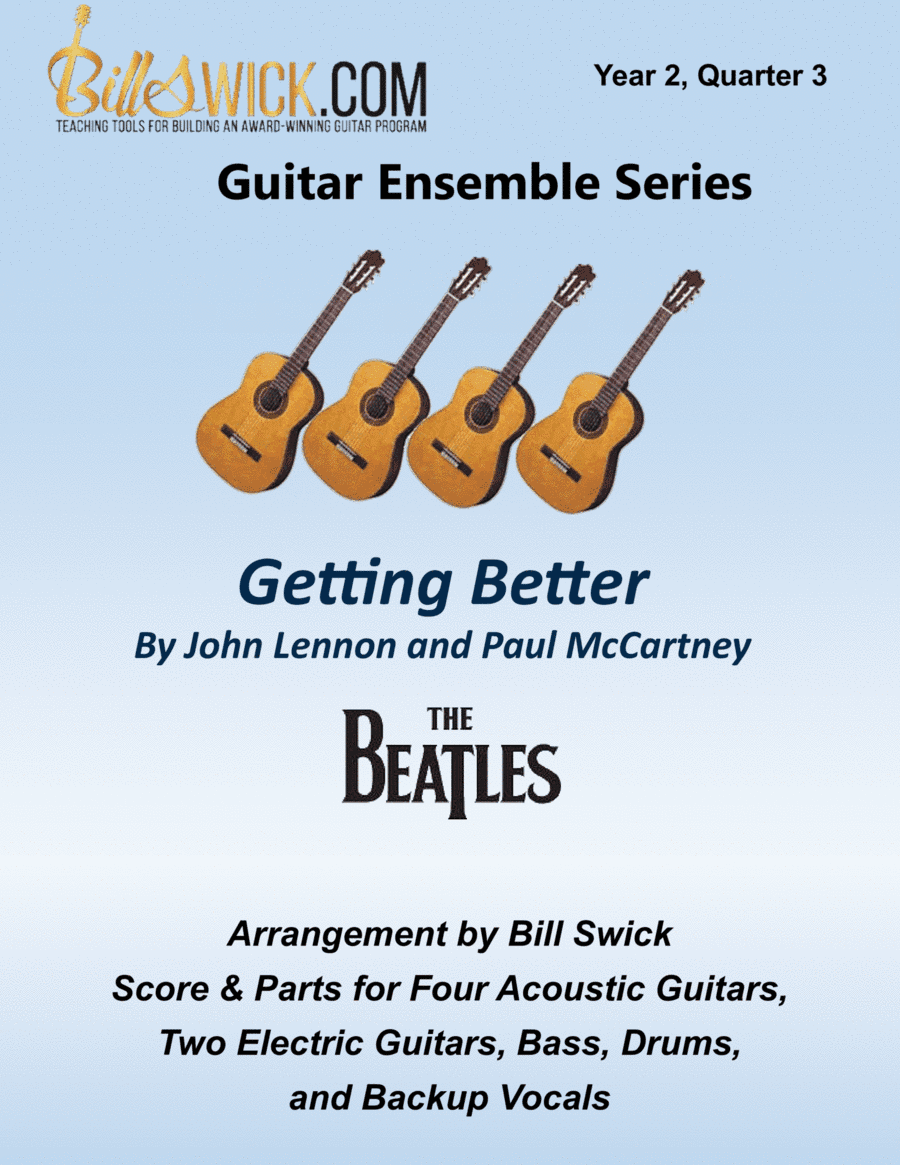 Getting Better (arr. Bill Swick)