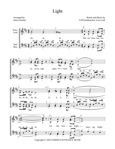 Light (arr. James Kastler)