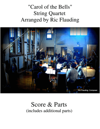 Carol of the Bells (String Quartet) (arr. Ric Flauding)
