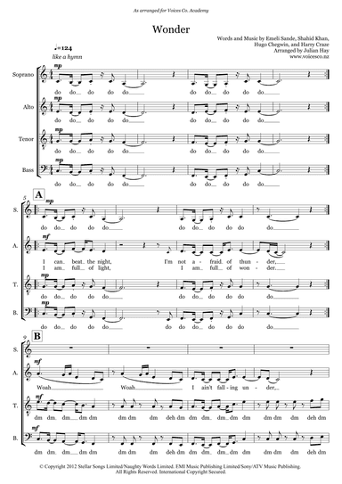 Wonder (arr. Julian Hay)
