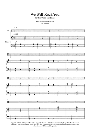 We Will Rock You (arr. Tim Curd)
