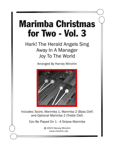 Marimba Christmas For Two Vol 3 (arr. Harvey Minchin)