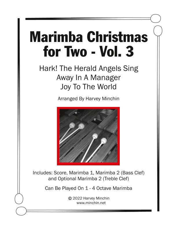 Marimba Christmas For Two Vol 3 (arr. Harvey Minchin)