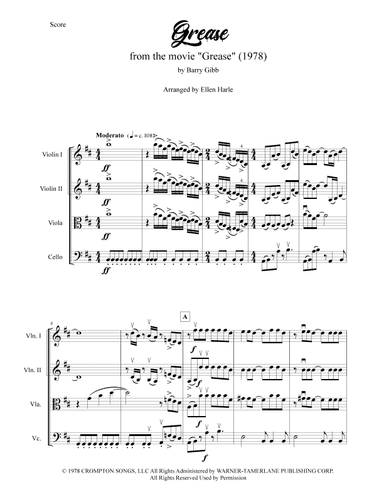 Grease (arr. Ellen Harle)