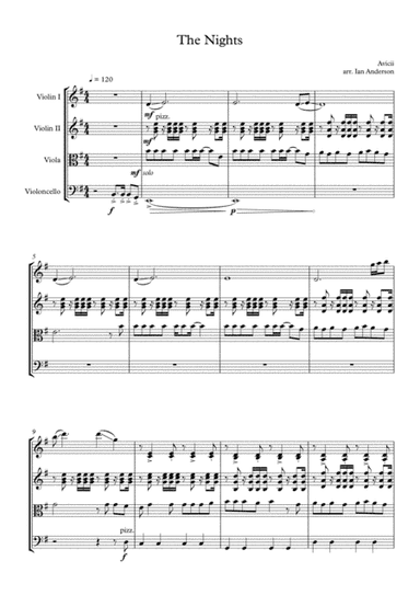 The Nights (arr. Ian Anderson)