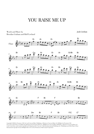 You Raise Me Up (arr. Cadenza Editions)