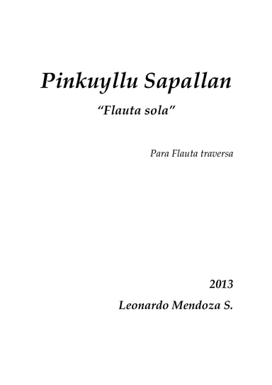 Pinkuyllu Sapallan