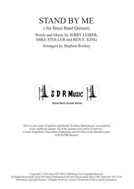 Stand By Me (arr. Stephen Rockey)