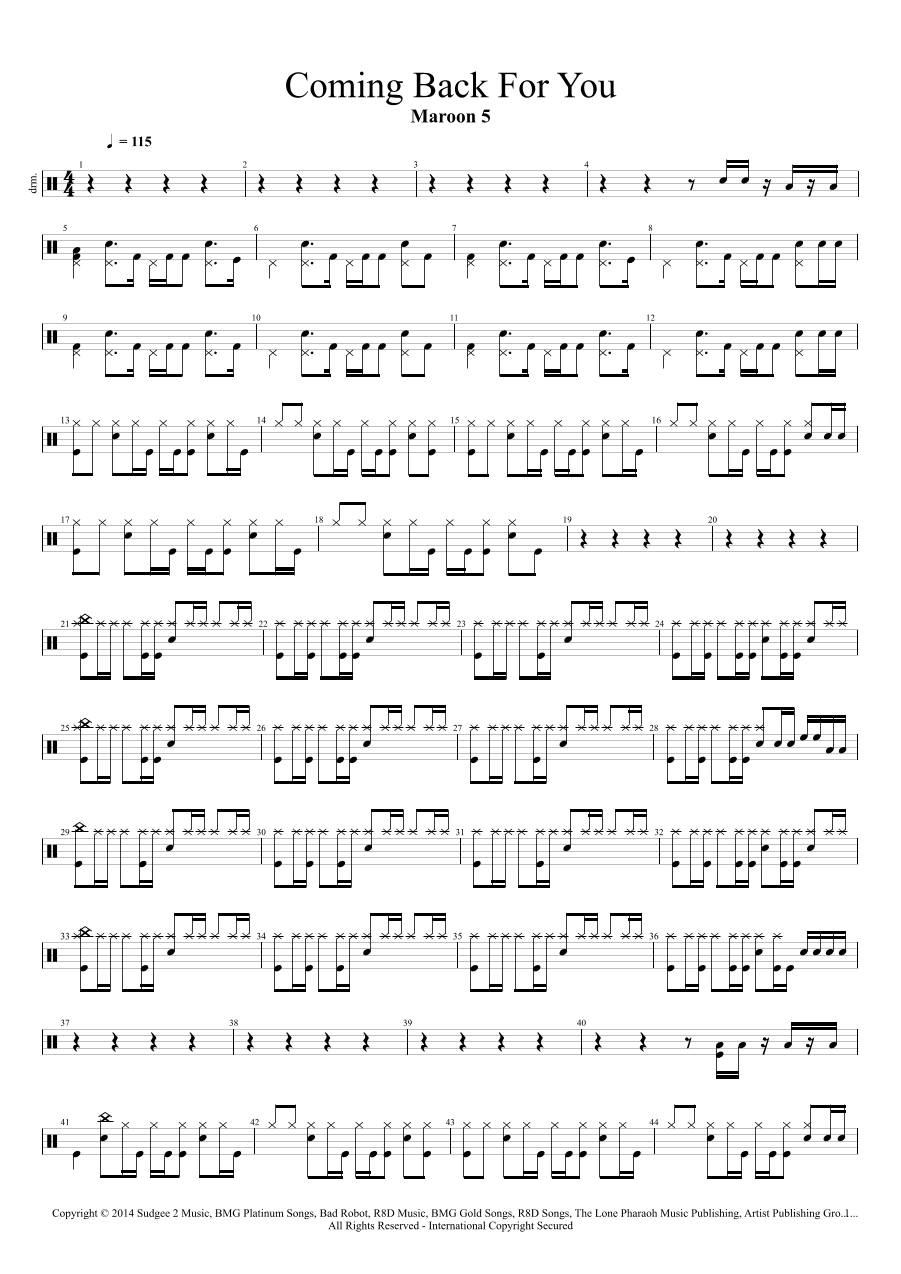 Coming Back For You (arr. Cyril Mayer)