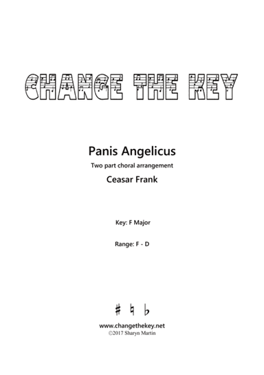 Panis Angelicus - F Major (arr. Sharyn Martin)