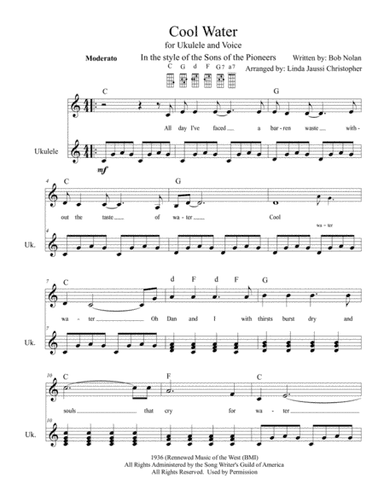 Cool Water (arr. Linda Jaussi Christopher)