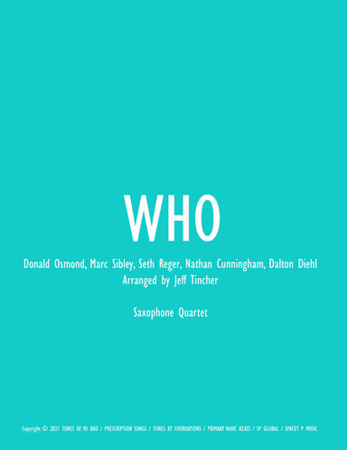 Who (arr. Jeff Tincher)
