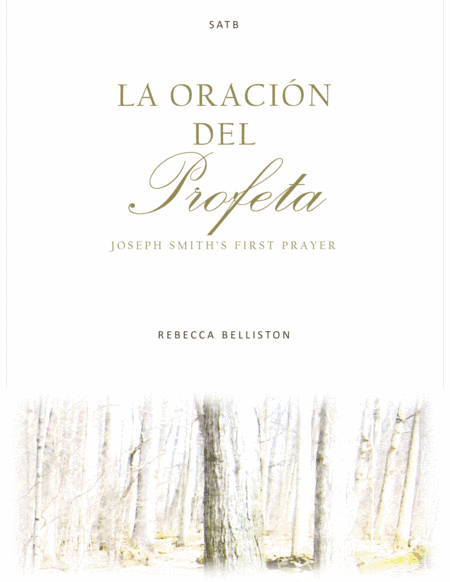 La oración del Profeta (arr. Rebecca Belliston)