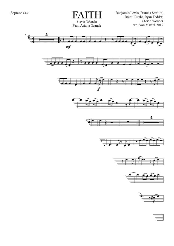Faith (arr. Ivan Marini)