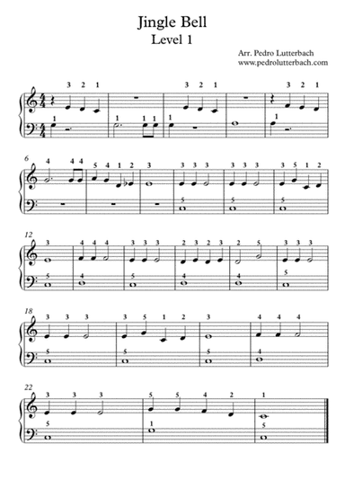 Jingle Bell (arr. Pedro Lutterbach)